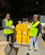 Lights received by SolarBuddy's NGO partner