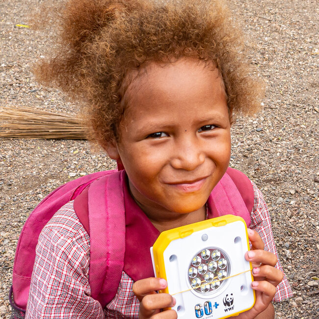 Give the gift of light & help educate children