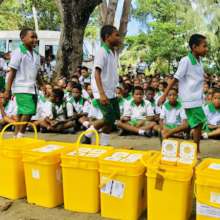 Yellow buckets - more environmental innovation!