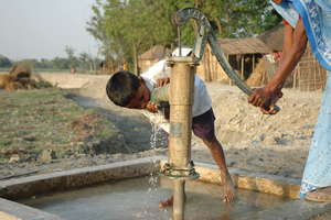 Provision of safe drinking water in villages