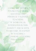 Student feedback on class