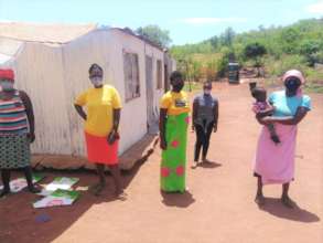 Women in the Mabopane township, South Africa