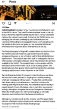 Description of Collective Aid's work in Belgrade