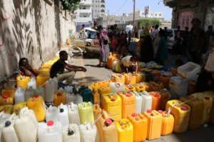 Providing the marginalized group with clean water