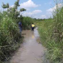 road to nyitawuta cut off during rainny season