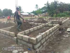 foundation of building takes off