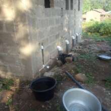 plumbing pipes installed