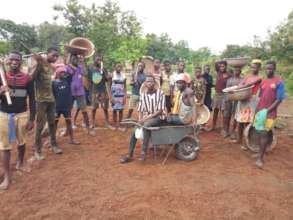 the youth support the work