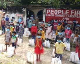 Providing food