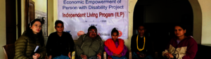Deepa her mother in the independent living session