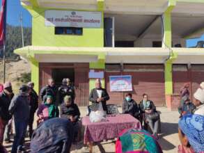 Health camp for screening disability.