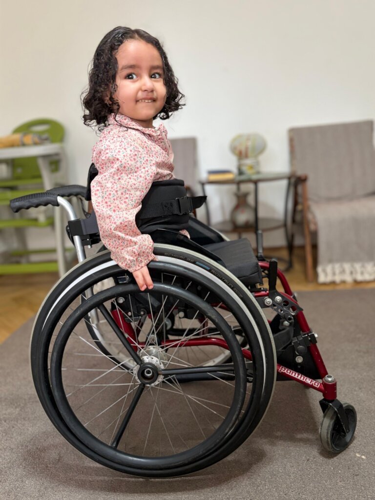 Qamal is ready to explore the world independently