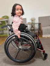 Qamal is ready to explore the world independently
