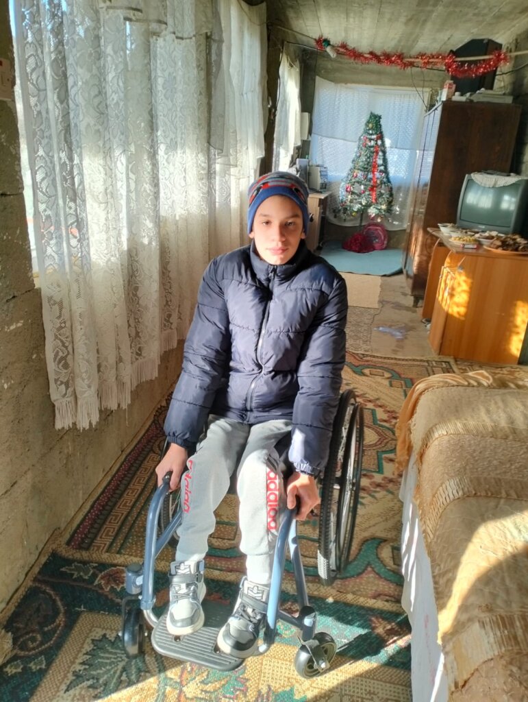 Andrei was more independent this Christmas