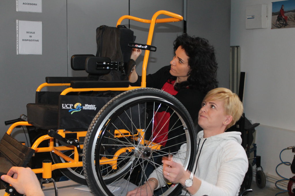 Wheelchair Distribution in Romania - Bewdley Rotary