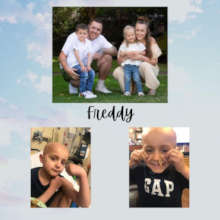 Freddy's tackle against Cancer