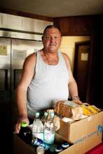 Esther's Client with Monthly Food Box