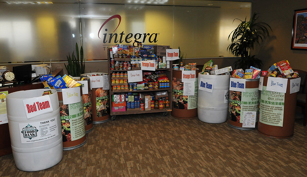 Integra Food Drive