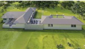 3D Rendering of the new reproductive health center