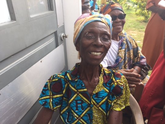 90 year patient now with sight in both eyes