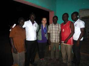 Dr. Anya Gushchin and organizing committee members