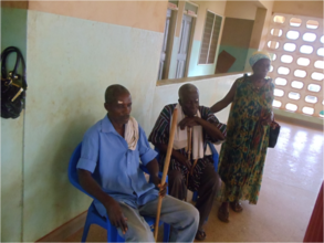 Patients waiting for cataract surgery