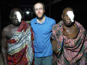 Dr. Kresch with patients