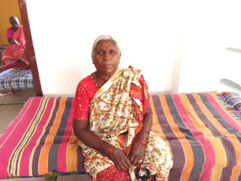 Support Cots and Beds for Oldage Poor Woman