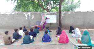 Outdoor Learning: Dosti One Room School in Action