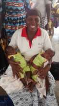 Awa with twin
