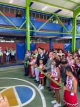 Inauguration of multi-use room.