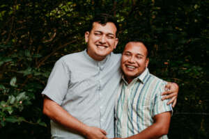 Refugee family originally from Guatemala