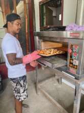 Pizza is cooked!
