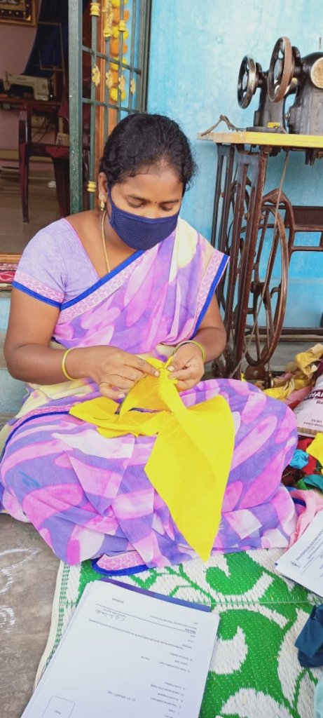 Tailoring classes to Women affected by Covid19