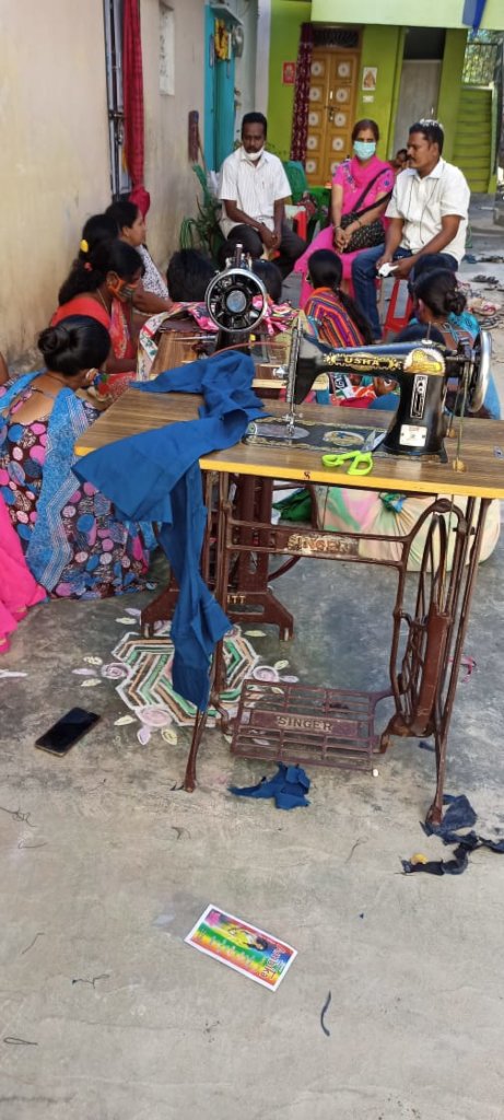 Tailoring classes to Women affected by Covid19