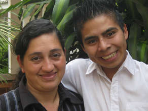 Carlos and Common Hope social worker Paola