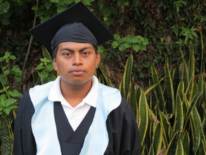 Luis at our graduation ceremony in Antigua