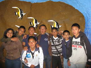 Youth leaders during a group activity