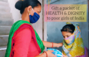 Gift a Pack of Sanitary Napkin to Poor Girls India