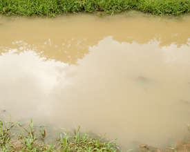 Your gift stops Onura drinking dirty water soon!