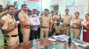 Sensitization of police officers on organ donation