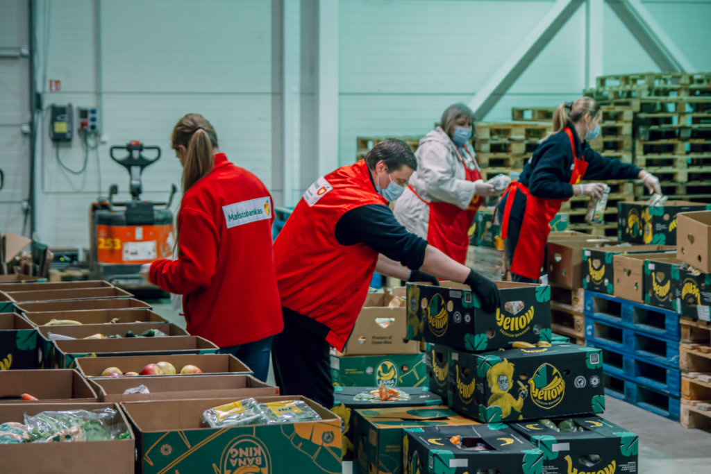 500 t of food: saved from wasting, given to poor