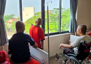 Looking Out from the New Oncology Ward