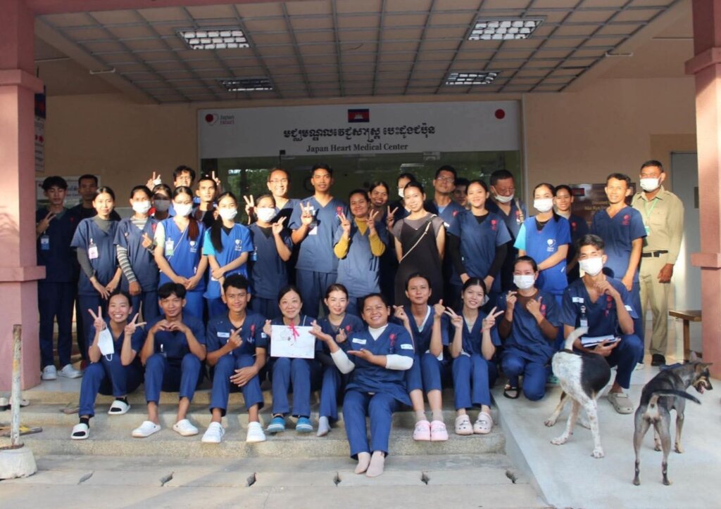 Group photo at JHMC