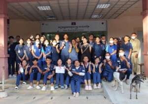 Group photo at JHMC