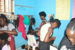 Students in Kamwokya