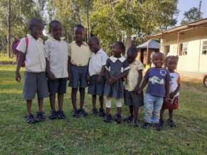 Children at Hills Merchant ECD School