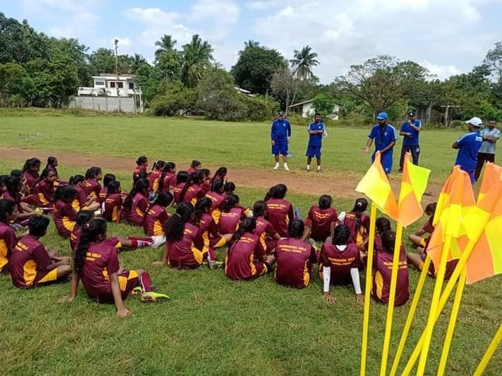 Polonnaruwa Girls Football Academy 70 Children