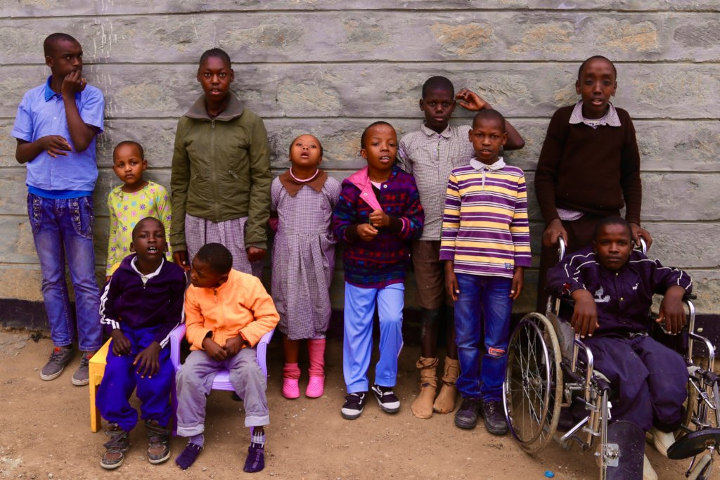 Build a special needs unit for 40 kids, Kenya