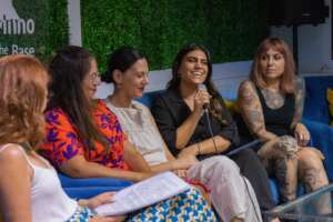 Alumnae panel at the opening ceremony of AWE 2024